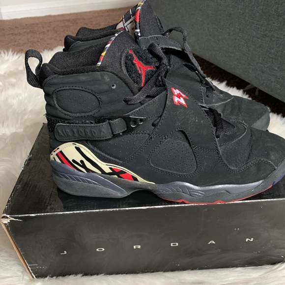 Preowned Jordan 8 Playoffs size 6.5 - Picture 1 of 5